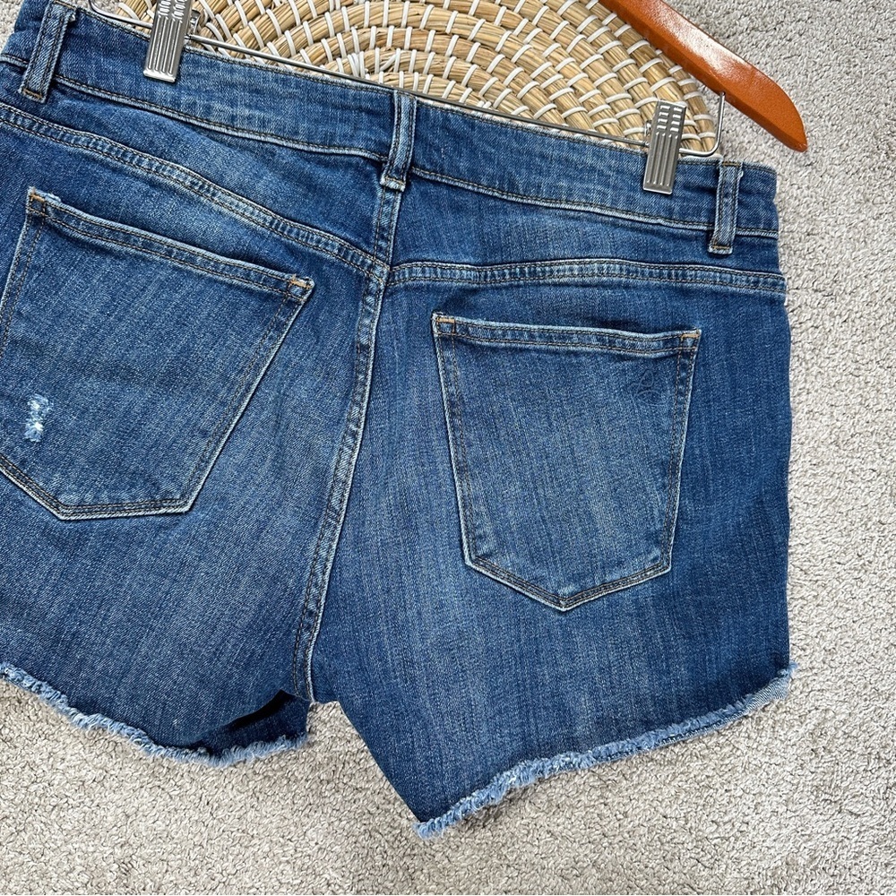 DL1961 Women’s Karlie Boyfriend Denim Shorts 3” Mid Rise in Bluegrass Size 29 - Picture 8 of 15